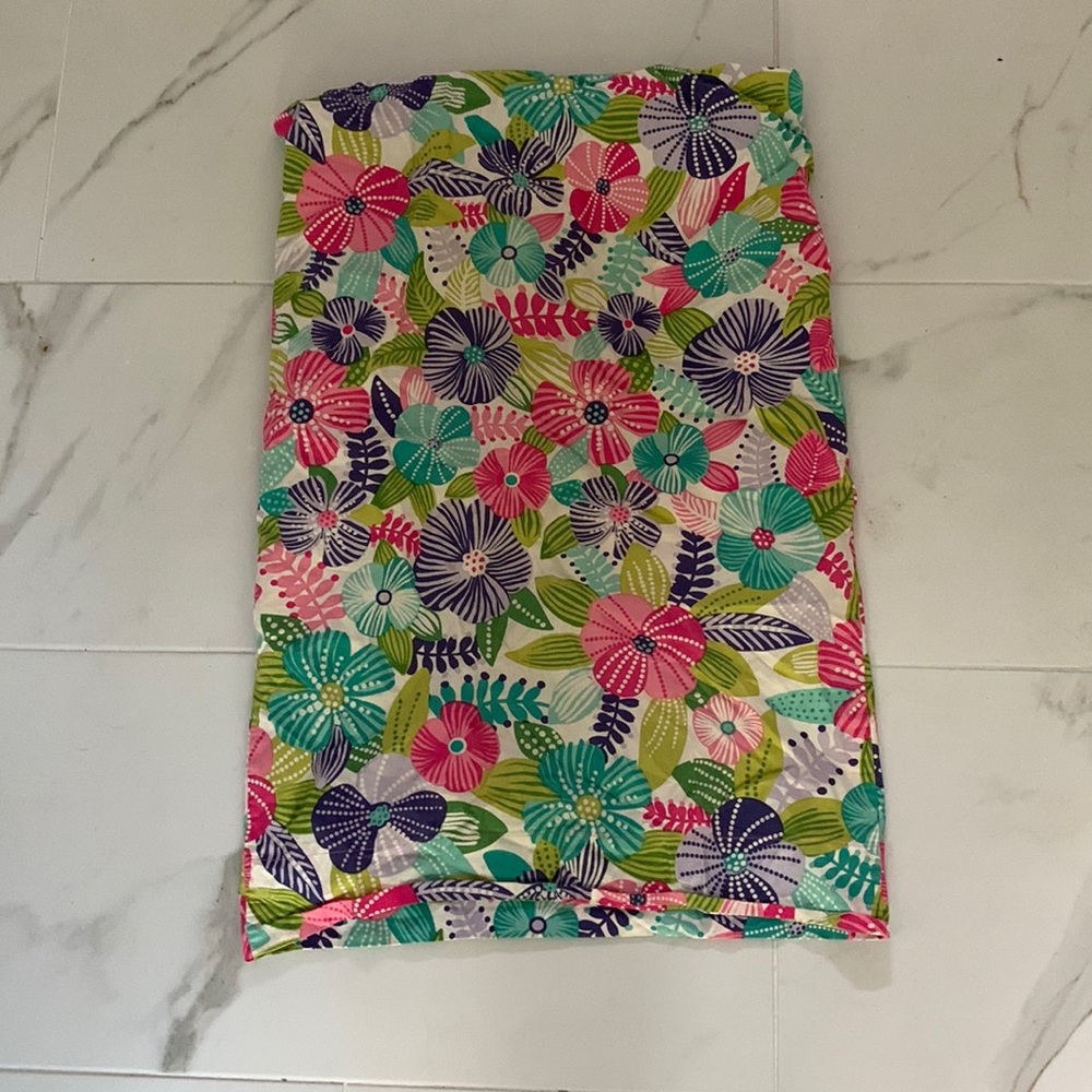 Pottery barn teen tropical pillow case
